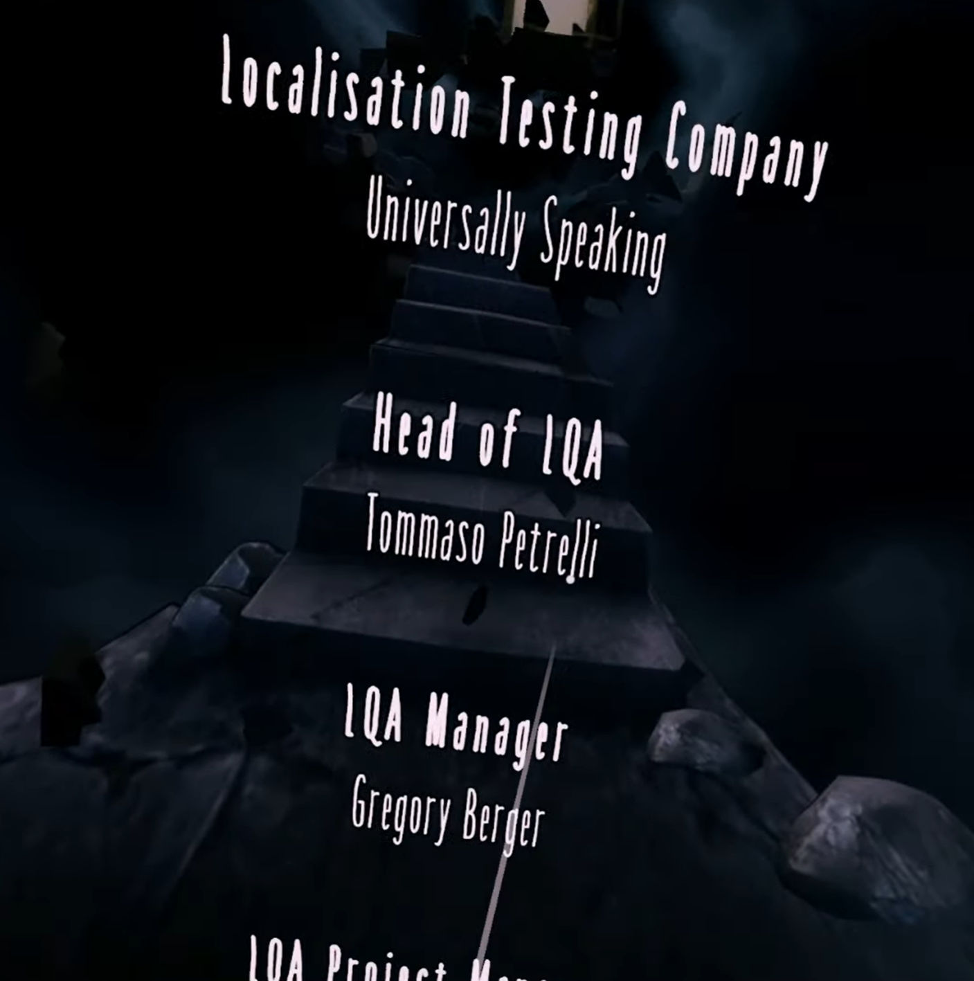 Little Nightmares VR LQA credit