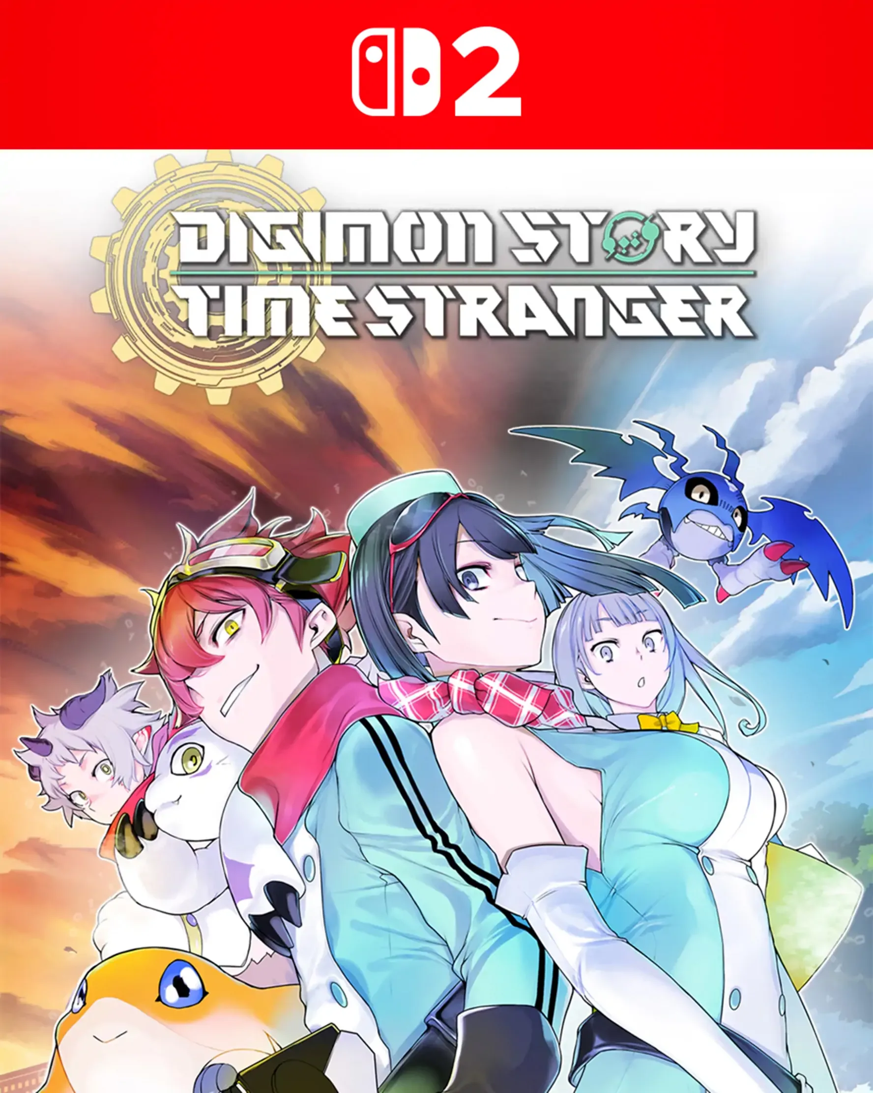Cover digimon story time stranger NS2 2x